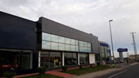 Concesionario Opel en Zamora.<br> Revestimiento de fachada. Fachada panel sándwich