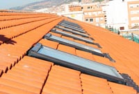 Rehabilitacion de Cubiertas.<br>Colegio Publico Calderon de la Barca en Puertollano (Ciudad Real)