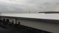 Cubierta deck en Sant Boi de Llobregat (Barcelona).<br> Impermeabilización de cubierta. Cubierta deck con lámina sintética de TPO 2 mm