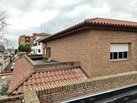 Rehabilitación de cubierta en Torrijos (Toledo).<br> Rehabilitación de cubiertas. Teja mixta