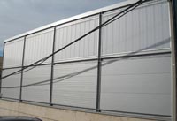 Cubierta y cerramiento.<br>Pabellon IES Fray Andrés. Puertollano (Ciudad Real)