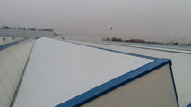 Factoría Iveco en Valladolid. <br>Sustitución de cubiertas. Cubierta de chapa perfilada