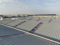 Sustitución de lucernarios en naves industriales de Yuncos (Toledo).<br> Cubiertas. Lucernarios
