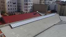Sustitución lucernarios nave industrial en Madrid.<br> Lucernarios de Cubiertas. Lucernario Policarbonato Celular Plano