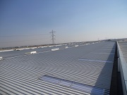 Lucernarios Policarbonato, Sustitución Placas de Luz.<br>Nave Industrial Getafe (Madrid)