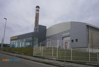 Concesionario Opel en Avilés (Asturias)<br>Revestimiento de fachadas. Fachada de panel sándwich