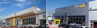 Concesionario Opel en Igualada (Barcelona)<br>Fachada panel sándwich