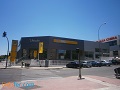 Fachada panel sandwich.<br>Concesionario Opel Mostoles (Madrid)