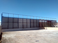 Revestimiento de fachadas en Torrijos (Toledo).<br> Fachadas. Panel Sándwich