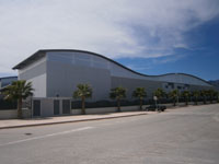 Industria alimentaria en Totana (Murcia)<br>Revestimiento de fachadas. Panel sandwich, policarbonato, panel composite de aluminio