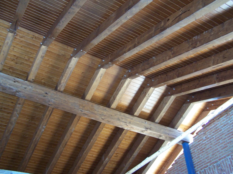 imagen de estructura de madera